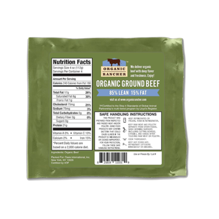 Organic Ground Beef