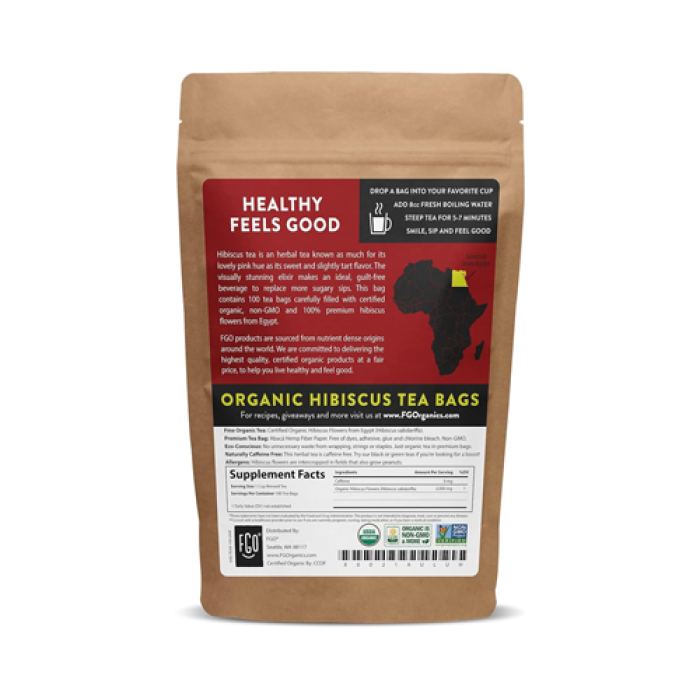 FGO Organic Hibiscus Tea