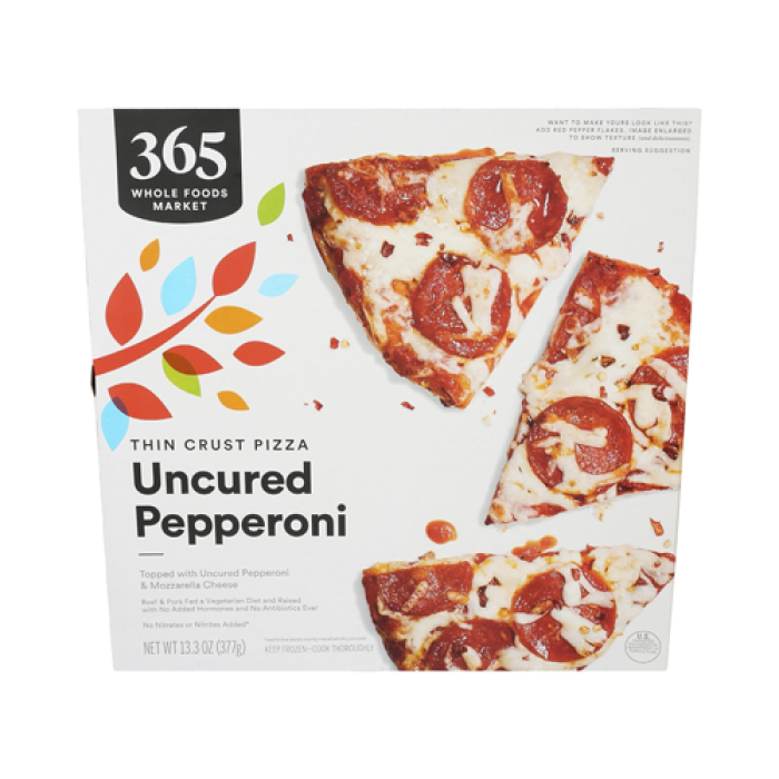 Thin Crust Pizza Uncured Pepperoni