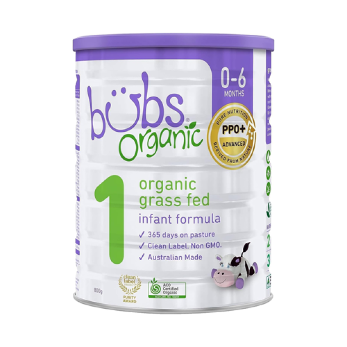 Bubs Organic Grass Fed